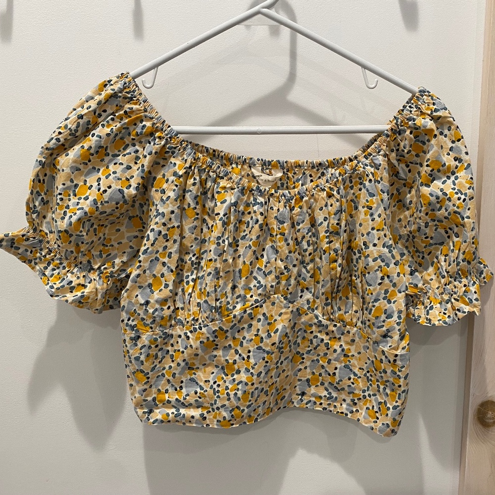 Sim & Sam Crop Top / Shirt Sz. XL